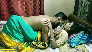 Gorgeous Indian Bengali Bhabhi awesome hot fucking alongside property agent&excl; alongside marked hindi audio Final faithfulness